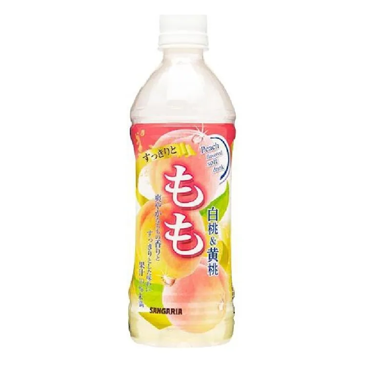 Sangaria Peach Flavored Soft Drink P500ml