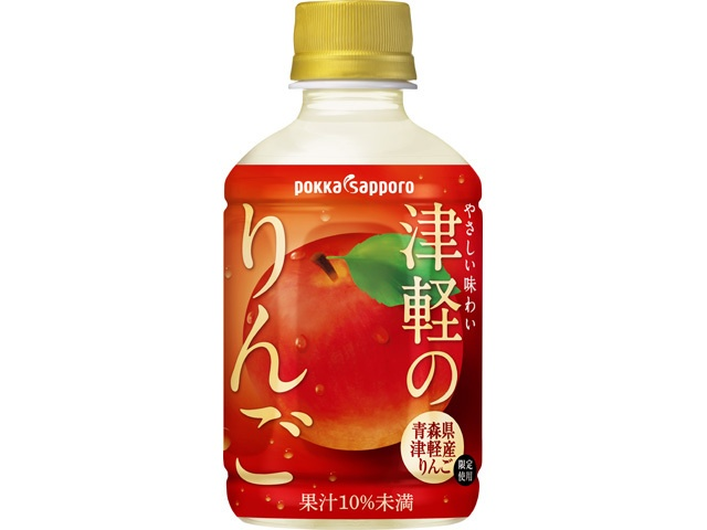Pokka Sapporo Tsugaru Apple P280ml