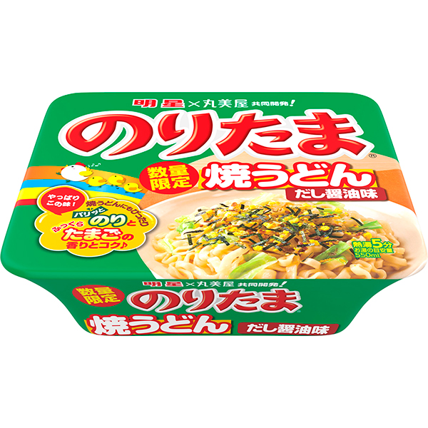 Myojo Noritama Yakisoba (Fried Udon Noodles) - Dashi Soy Sauce Flavor