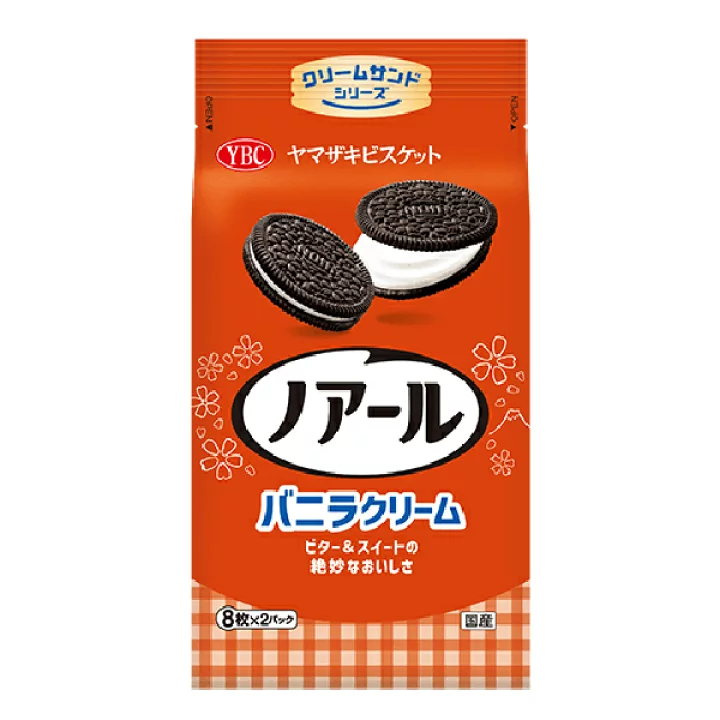 YMC Noal Cracker Vanilla Cream 16pcs (8pcs x 2 packs)