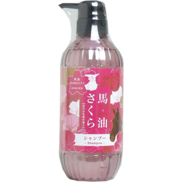 Horse oil Sakura shampoo 500mL