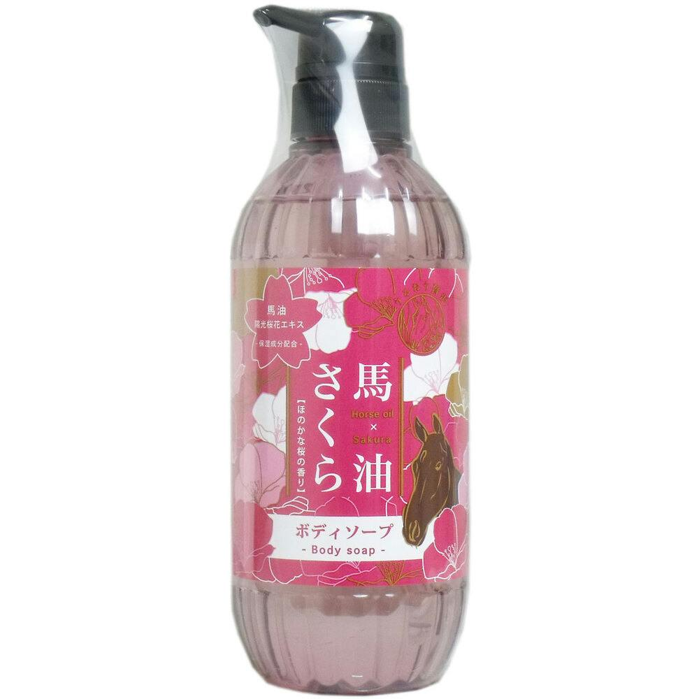 Horse oil sakura body soap 500mL