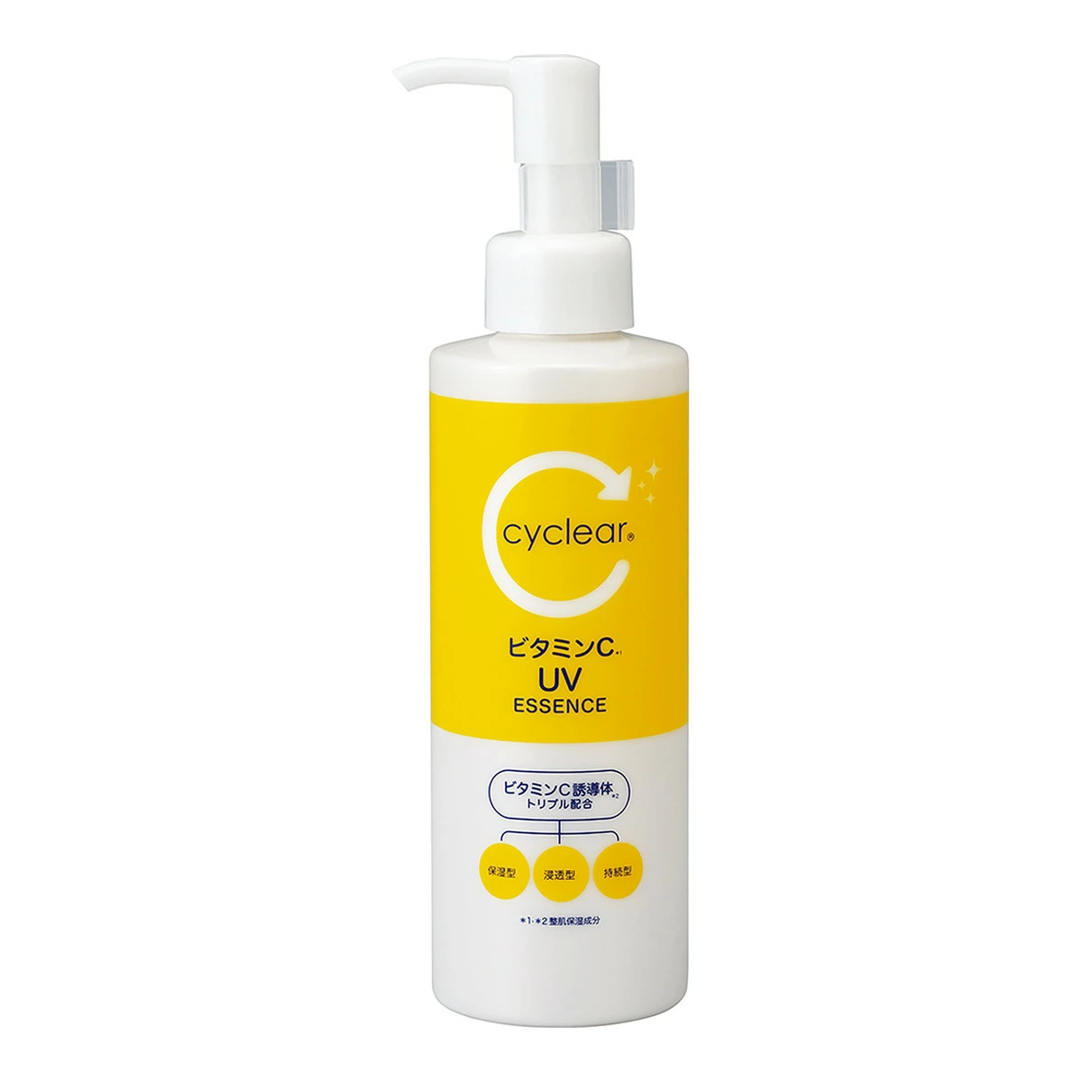 Cyclear Vitamin C Light Up UV Essence Pump 180ml
