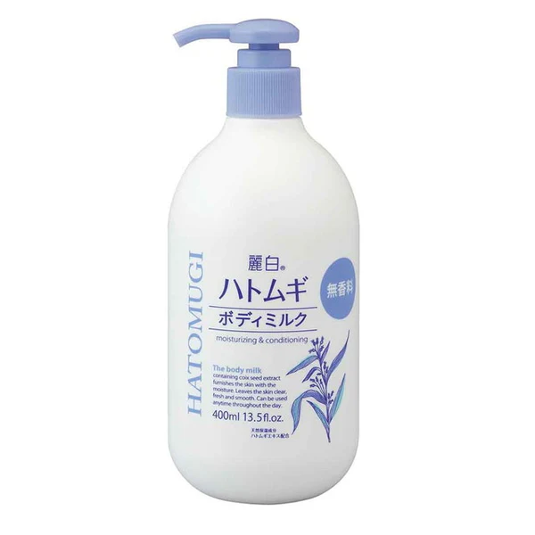 Reihaku Hatomugi Body Milk (Fragrance-Free) 400ml