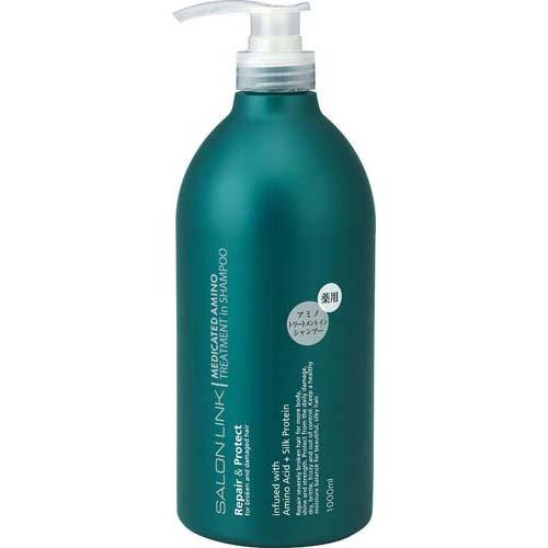 Salon Link Medicated Amino Treatment-in-Shampoo 1,000ml