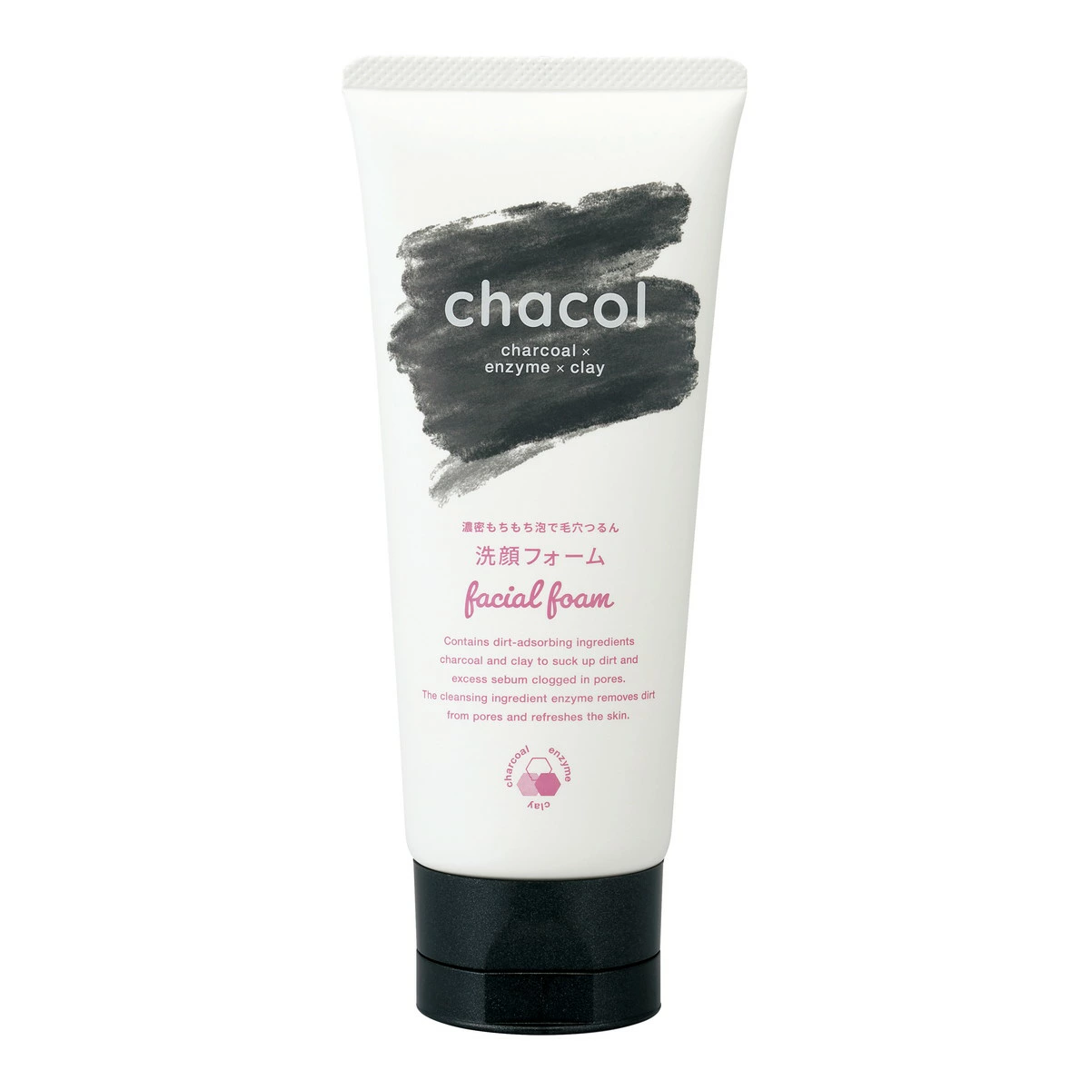 Chacol Charcoal & Enzyme Facial Washing Foam 130g