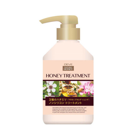 Deve' 3 Types of Honey Treatment (Manuka, Acacia, Renge) 450ml