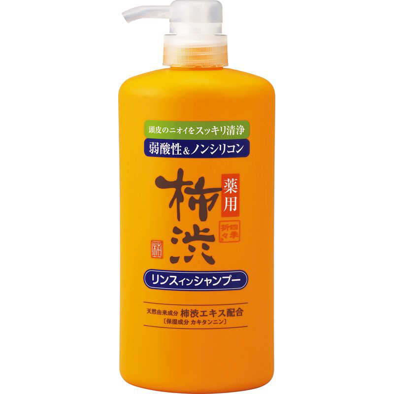 SHIKIORIORI Medicinal Persimmon Shibu Rinse-in-Shampoo 600ml