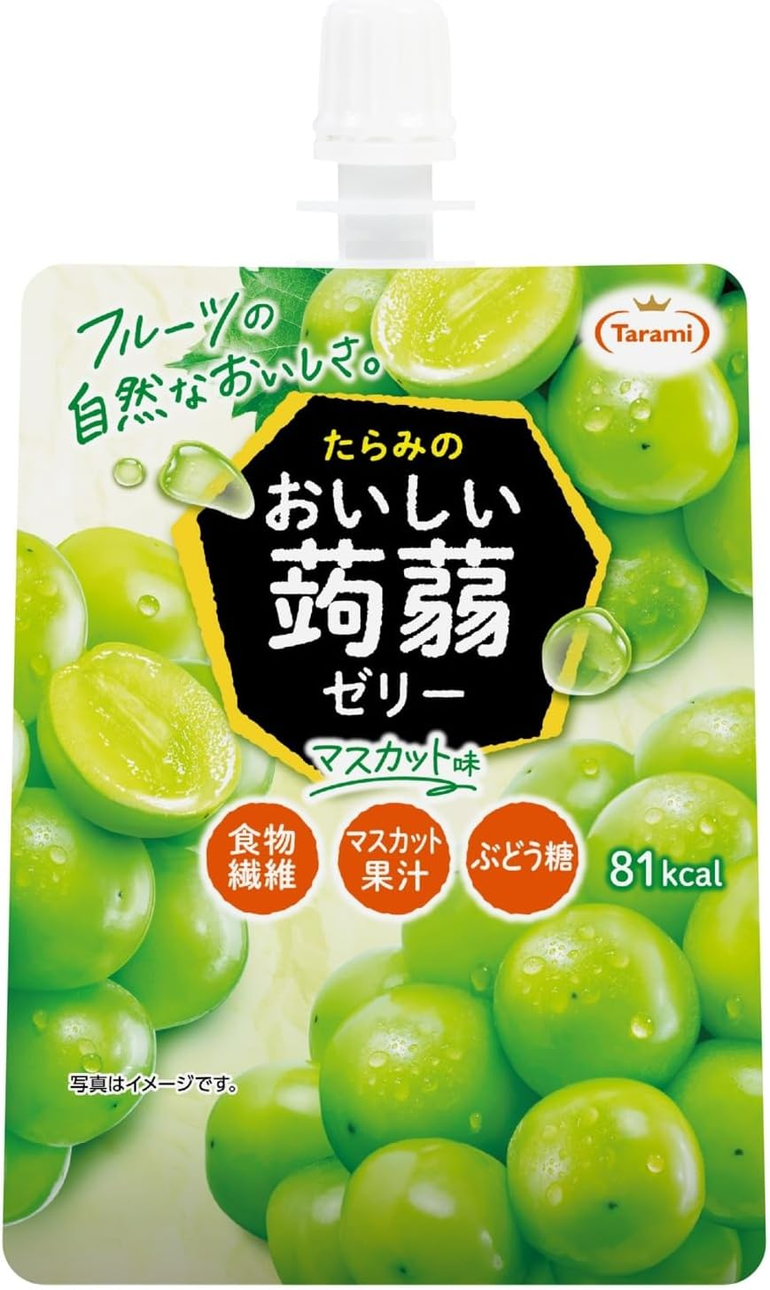 Delicious Konjac Jelly Series: Muscat Flavor  150g × 6pcs