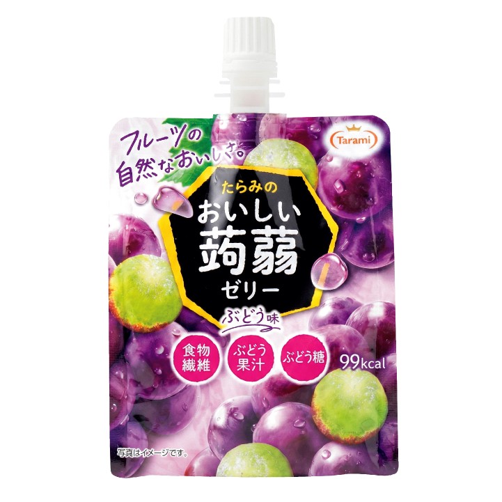 Delicious Konjac Jelly Series: Grape Flavor  150g × 6pcs